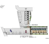 ★手数料０円★岡山市中区今在家　月極駐車場（LP）